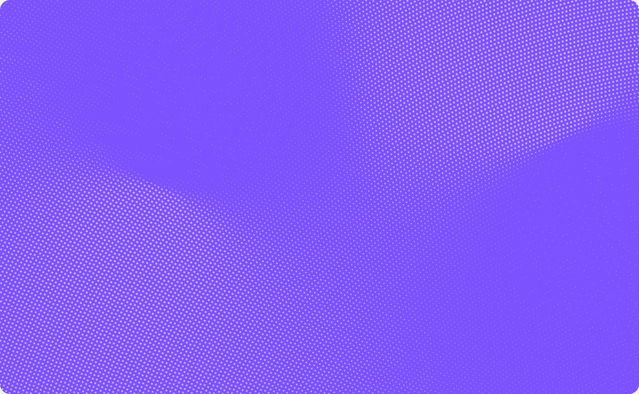 Primary pairing: Ultra Light Purple dots on Purple