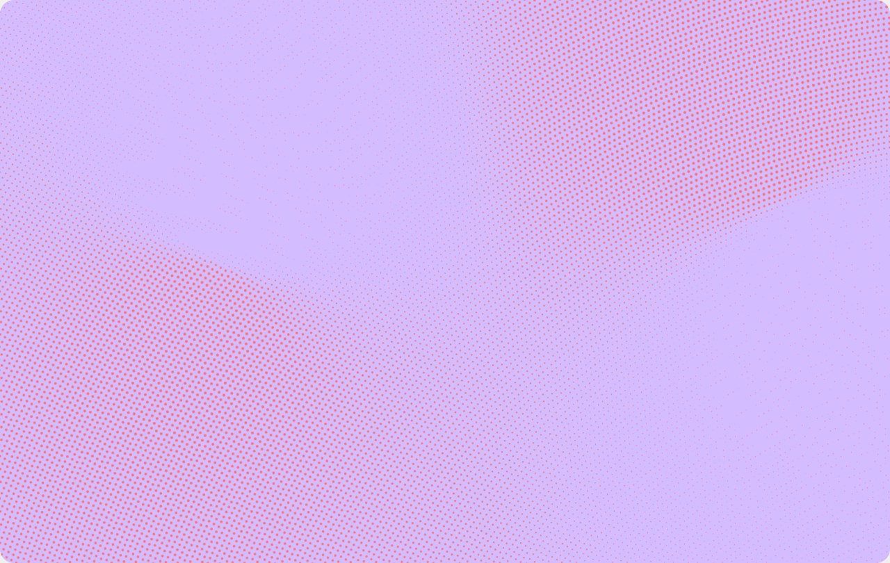 Secondary pairing: coral dots on Ultra Light Purple