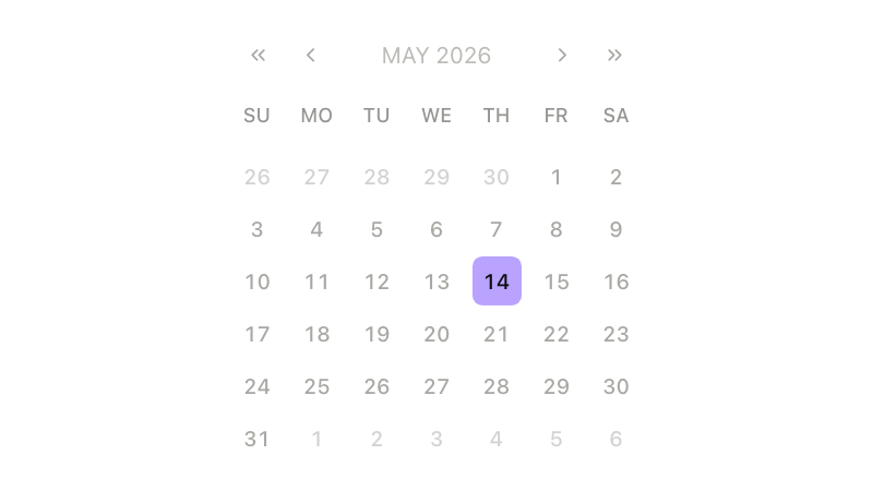 Datepicker
