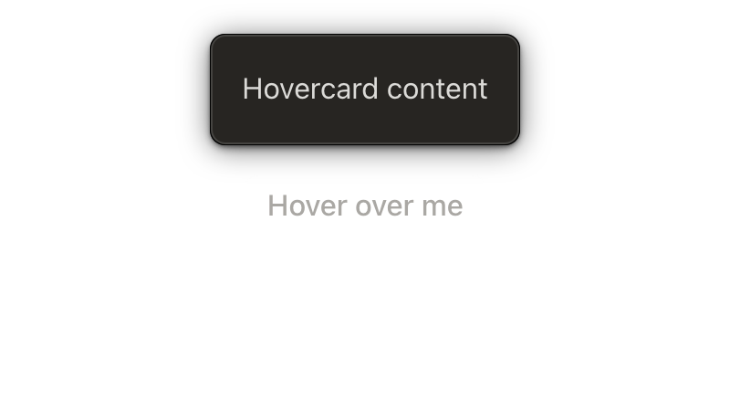 Hovercard