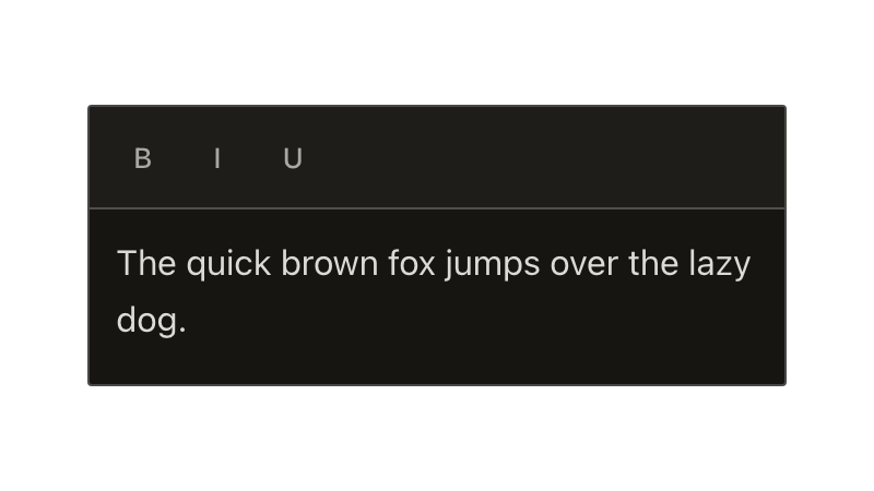 Rich Text Editor